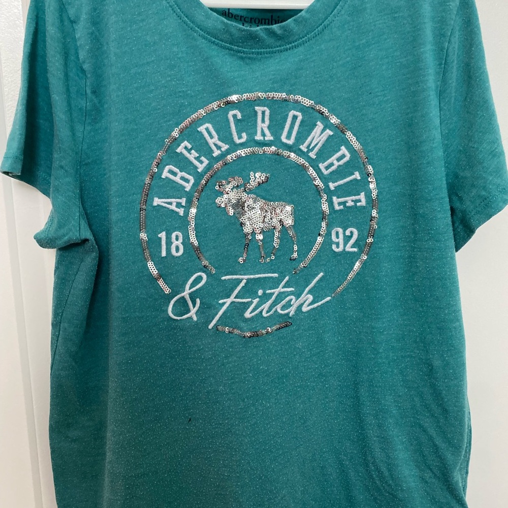 Two Abercrombie kids t shirts 13/14